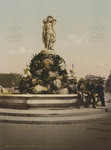 Montpellier, fontaine des trois graces