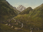 Pyrénées, le Pic du Midi et la vallée de Tramezaygues