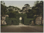 Irvine. Entrance gates. Eglinton Castle