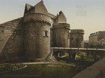 Nantes, l'entrée du château